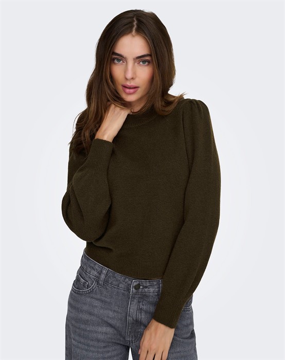 JDYRue Pullover Strik - Slate Black 